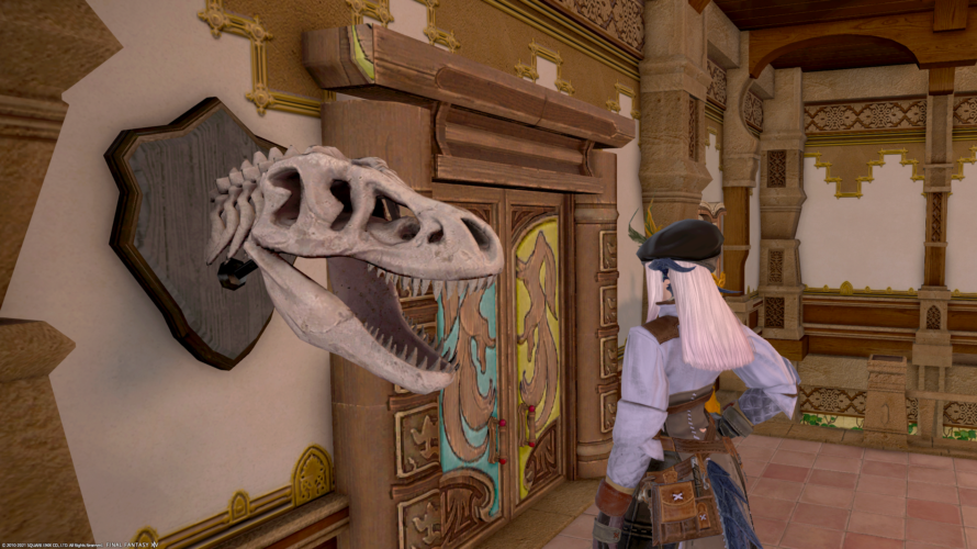How to Get “Mounted Dinosaur Skull”