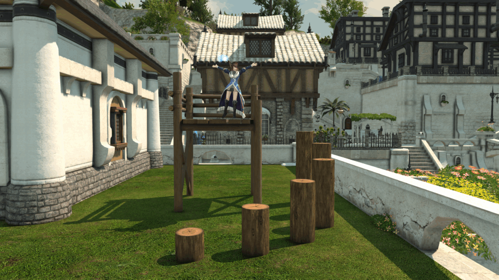 レイズド・ウッドデッキ