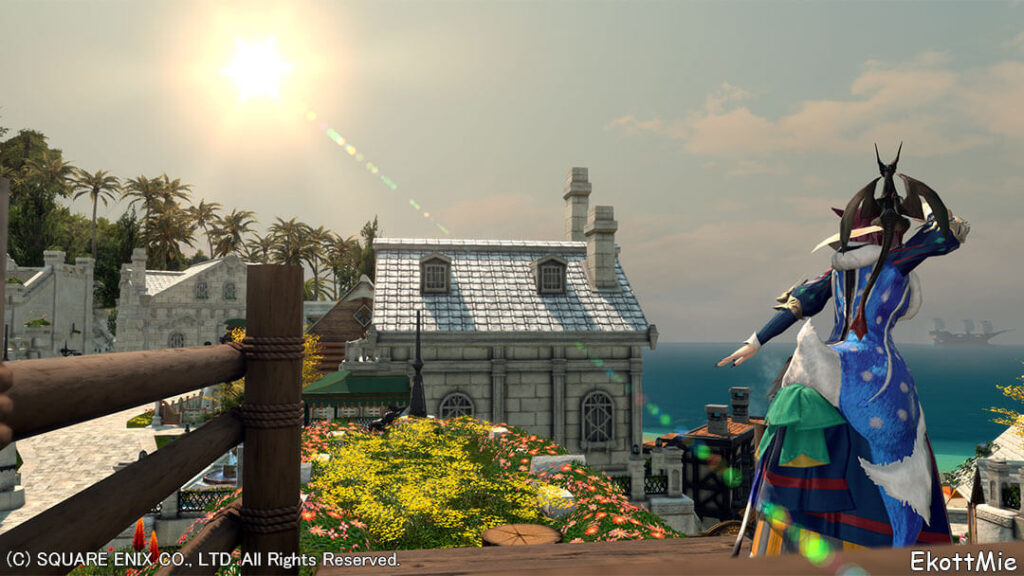 デッキ上からの景色